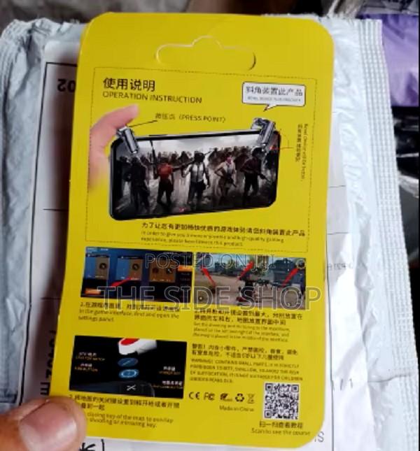 Pro Mobile Gaming Device L1/R1 Control Triggers (Transparent) photo 6