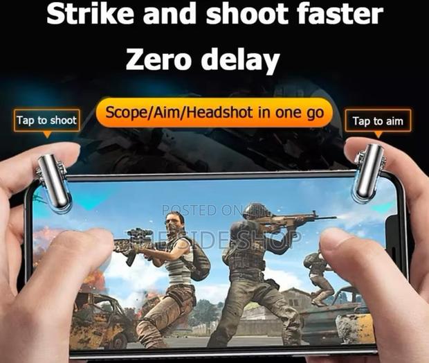 Pro Mobile Gaming Device L1/R1 Control Triggers (Transparent) photo 8