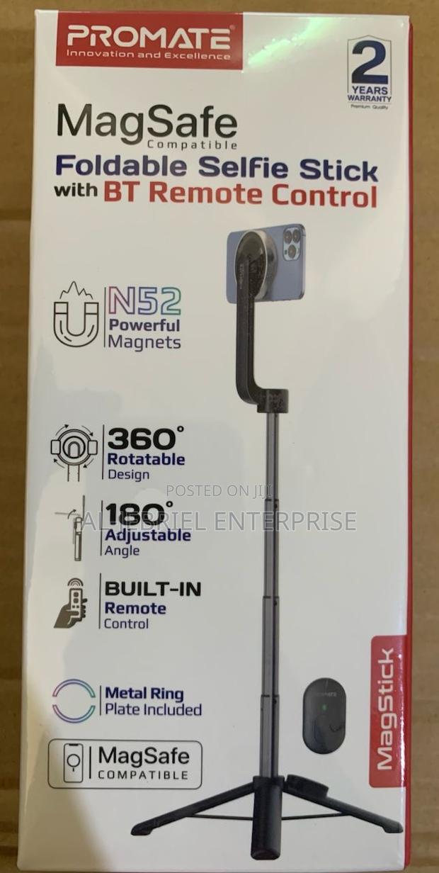 Promate Magstick Telescopic Selfie Stick + Magnetic Mounting · Photo 3