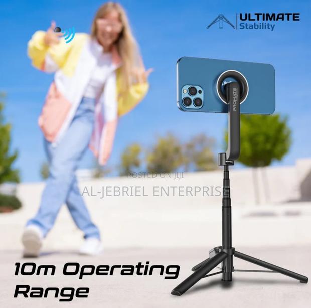 Promate Magstick Telescopic Selfie Stick + Magnetic Mounting · Photo 4