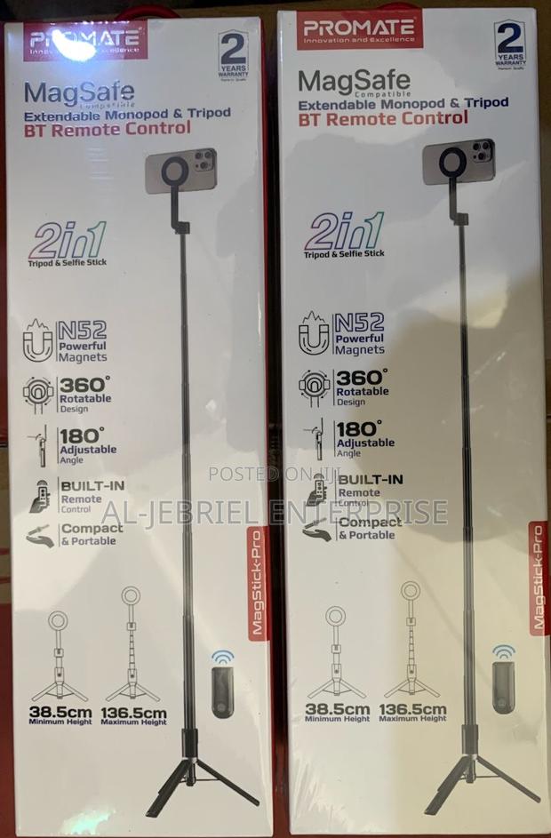 Promate Magstick-Pro Selfie Stick With Magsafe Phone Mount · Photo 3