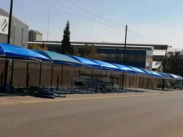 Multiple Shade Structure / Commercial-Grade Carport Shade · Photo 2