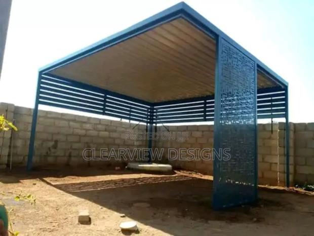 Metal Pergola Shade Structure · Photo 2