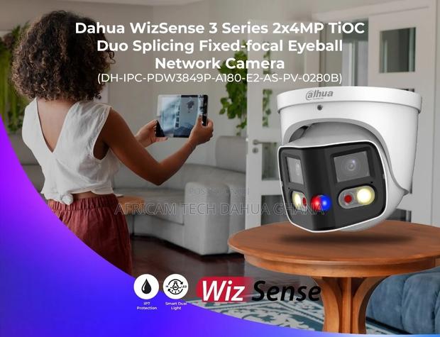 Dahua 8MP TiOC Fixed-Focal Eyeball WizSense Network Camera · Photo 2