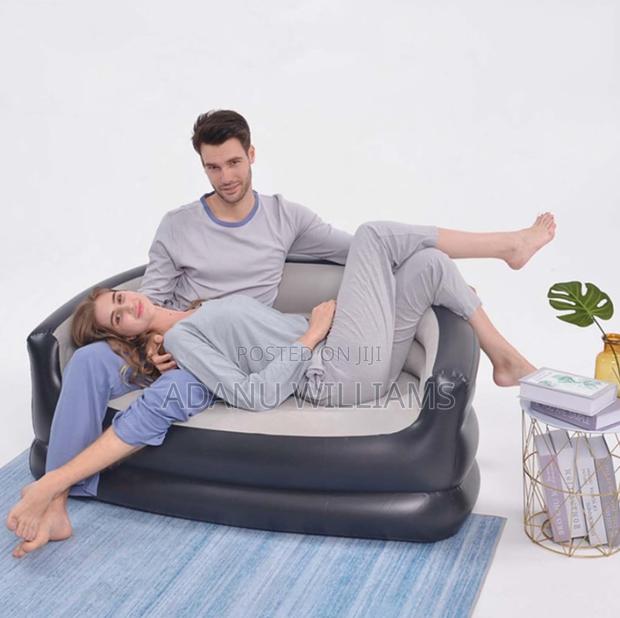Foldable Inflatable Double Sofa Chair With Inflatable Pump · Photo 2