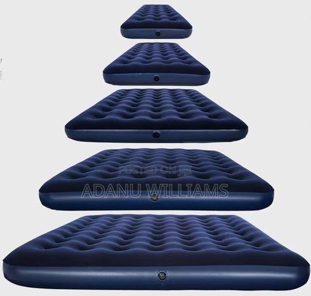 Inflatable Flocked Airbed With Pump · Photo 2
