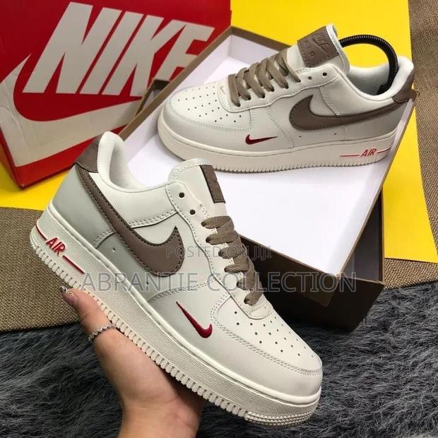 Original Nike Air Force Cream/Brown · Photo 3
