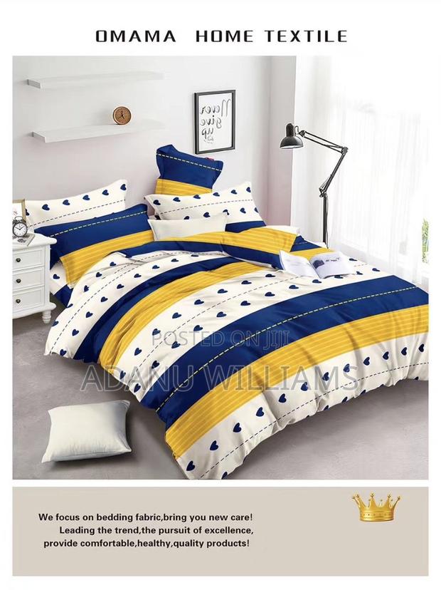 Premium Cotton Kingsize Bedsheet With Pillow Case’S (In Diff Colors) · Photo 2