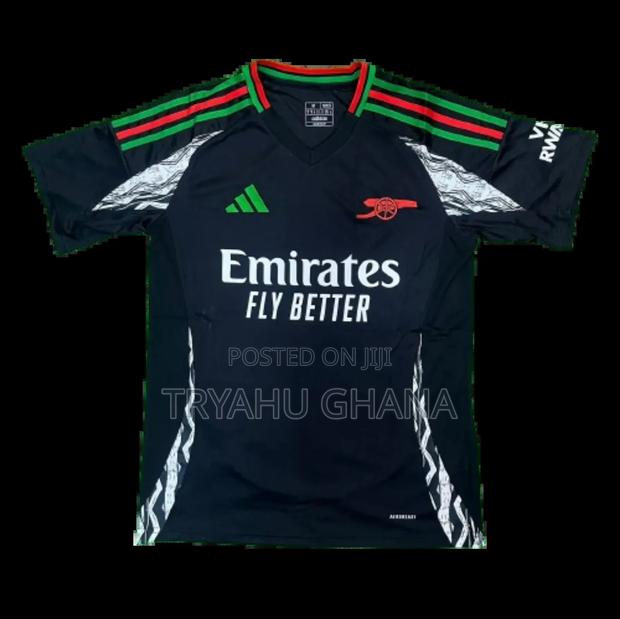New 2024/2025 Arsenal Black Jersey for Sale at Tryahu Price · Photo 3