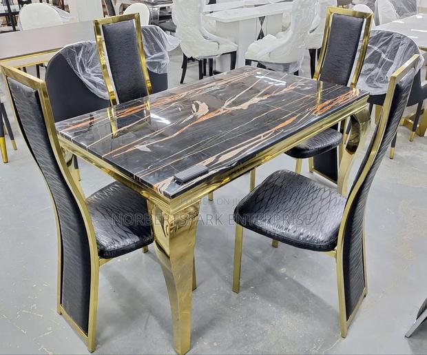 Dining Set(S911009g)4 Chairs · Photo 4