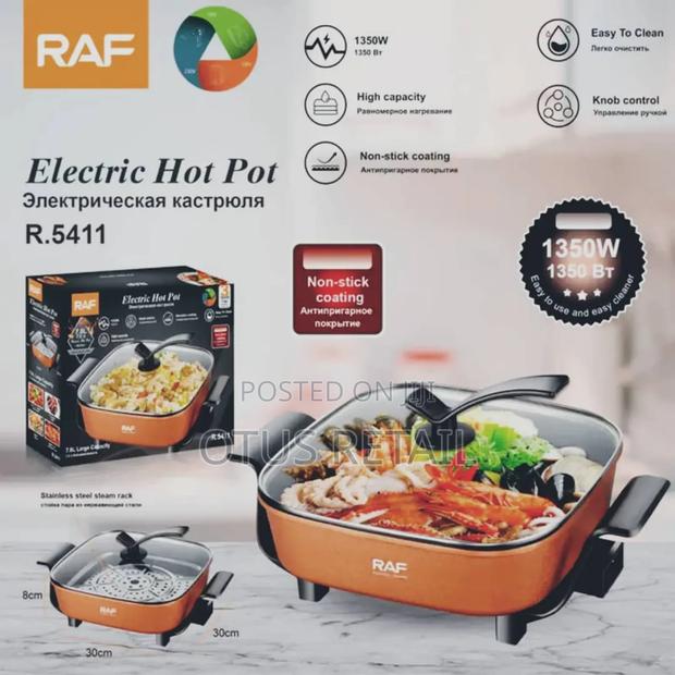 Raf Electric Cooking Pot 7L Free Delivery photo 3