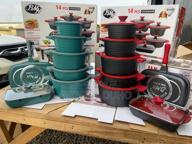 14 PCS Non Stick Cookware Set · Photo 2