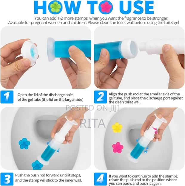 Toilet Fragrance Gel And Disinfectant photo 3