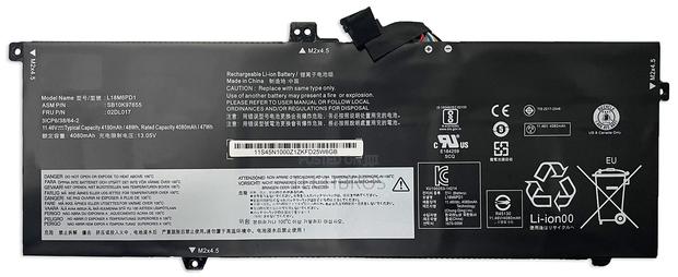 Original Lenovo Battery for Thinkpad X13 X390 X395- L18C6PD1 · Photo 3