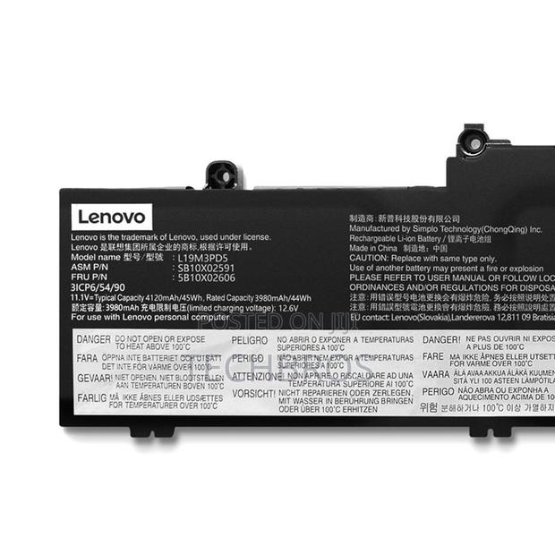 Original Battery for Thinkpad E14 E15 Gen 2 3 4- L19M3PD5 · Photo 3