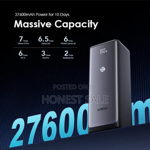 Oraimo Powerjet 130 27600mah 130w Laptop Power Bank · Photo 4