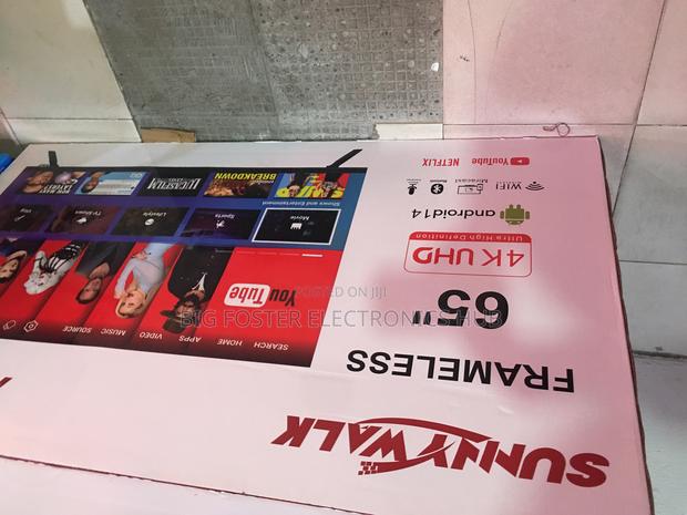 Appreciate =>Sunnywalk Frameless Android Smart Hdr4k Tv photo 2