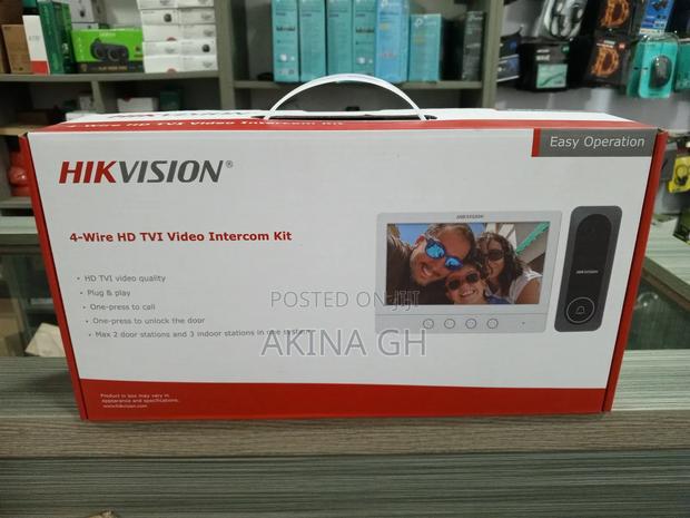 Hikvision Analog Door Bell Hd Video Intercom Kit Ds-Kis212 · Photo 4