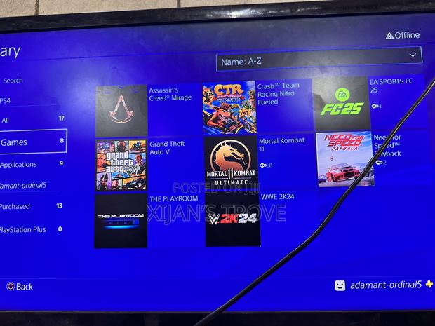 Playstation Four (Ps4) Slim With Games Installed photo 6