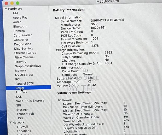 Laptop Apple MacBook Pro 2020 8GB Intel Core I5 SSD 256GB