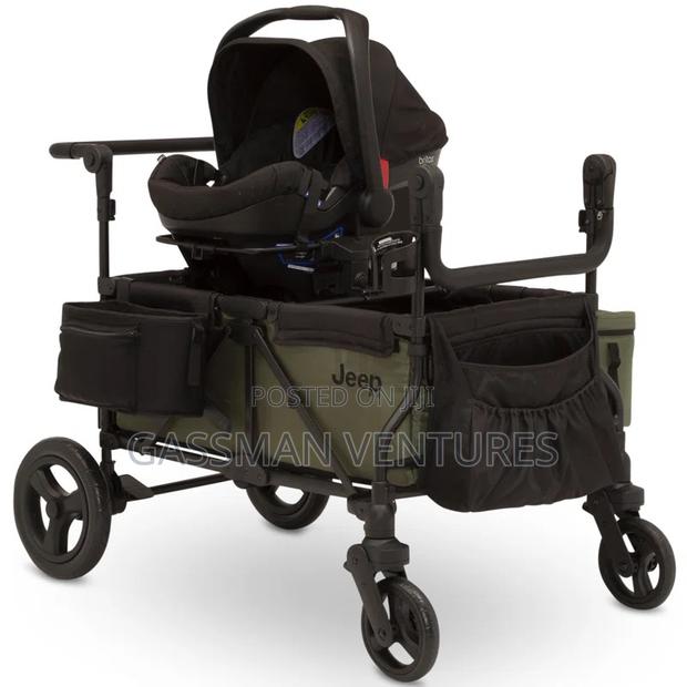 Jeep Deluxe Wrangler Stroller Wagon With Cooler Bag