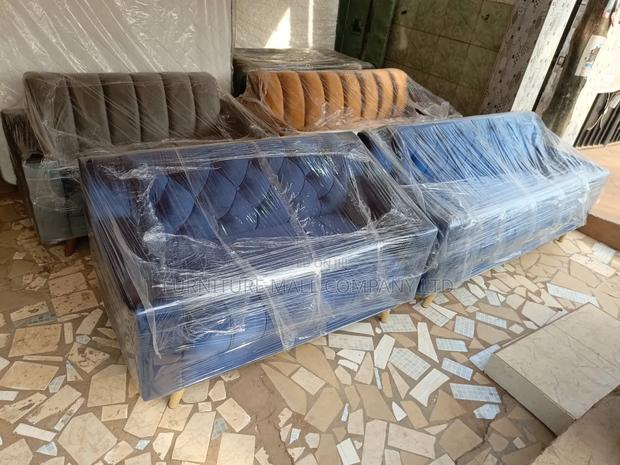 New Blue Black Sofa Set ( 3in1 With 2in1) .Delivery Free · Photo 2