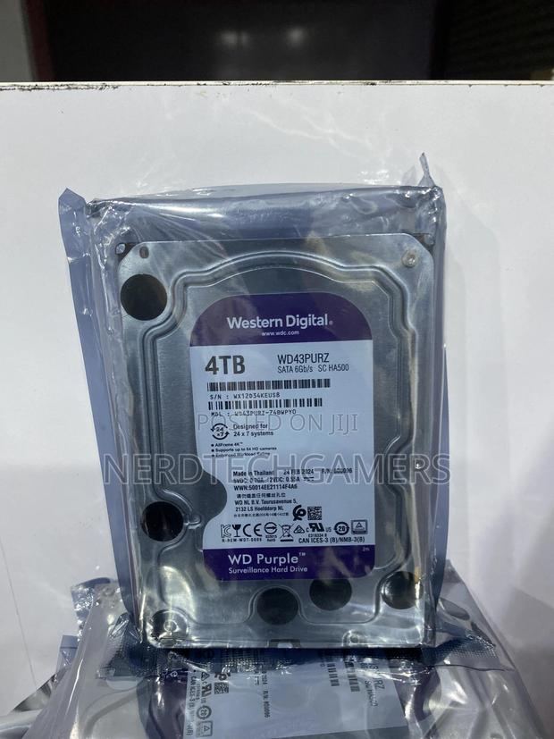 Western Digital 4TB WD Purple Internal HDD - 4TB · Photo 4