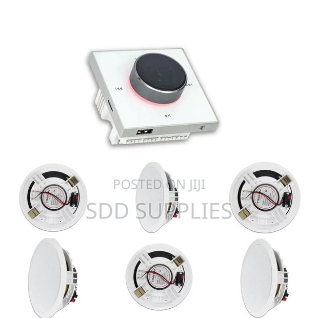 6set of 15w High Quality Speaker 100w Mini Wall Amplifier