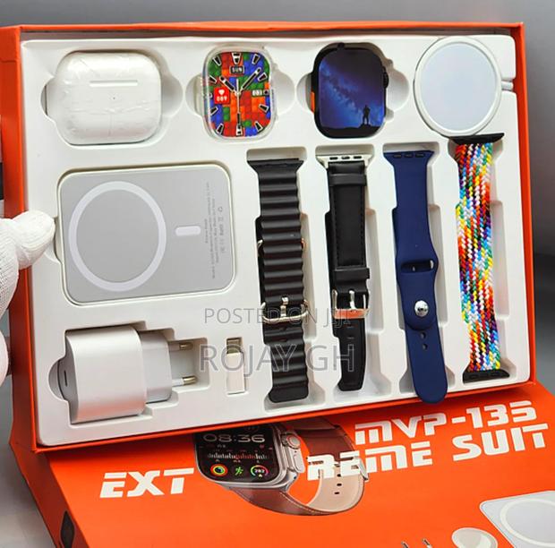 MVP 135 Extreme Smartwatch
+ FREE Magsafe, Airpods - BLACK · Photo 4
