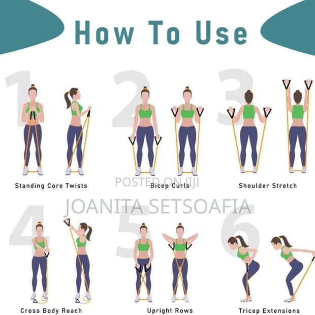 Resistance Band With Handles photo 3