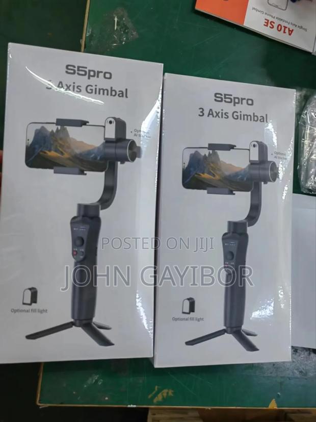 3 Axis Gimbal S5pro With Ai Tracker, + Durable Battery · Photo 4