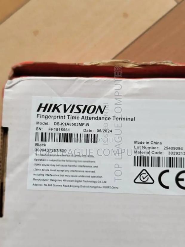 DS-K1A8503MF-B Fingerprint Time Atendance Terminal photo 4