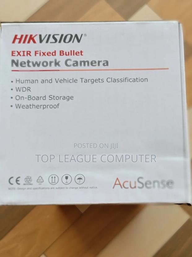 Hikvision 8MP Acusense Fixed Bullet Camera Ds-2cd2t83g2-2i photo 2