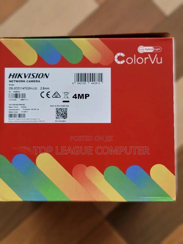 Hikvision 4mp IP Colorvu Ds-2cd1147g2h-Liu photo 3