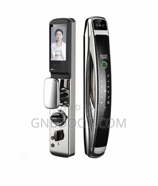 G B Smart Lock With Face Id Fingerprint App Door Handle