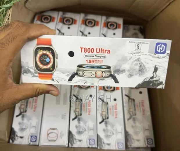 T800 Ultra Smart Watch Series 8 - Black photo 5