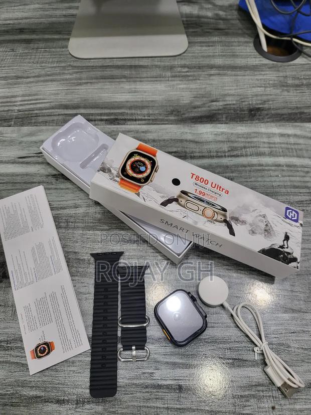 T800 Ultra Smart Watch Series 8 - Black photo 2