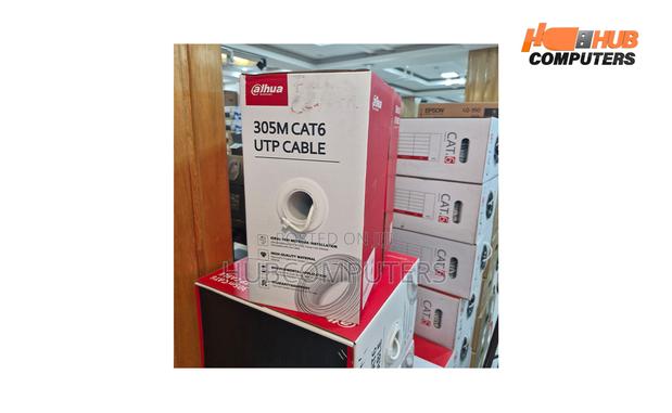 Dahua (DH-PFM920I-6UN-C) Cat 6 305M UTP Cable Full Copper · Photo 3