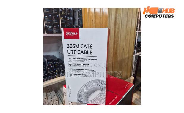 Dahua (DH-PFM920I-6UN-C) Cat 6 305M UTP Cable Full Copper · Photo 4