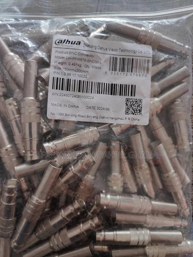 Dahua BNC Connector - Male(50 PIECES) photo 2
