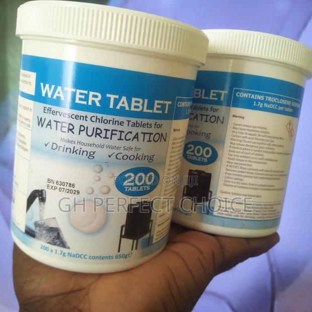 Chlorine Water_ Treatment Tablets!