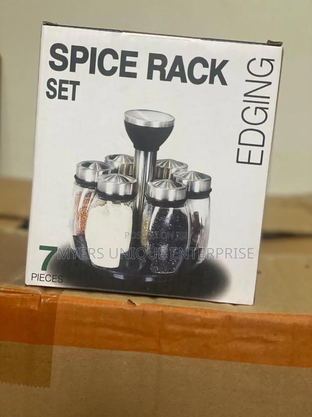 Rotating Glass Spice Jar · Photo 2