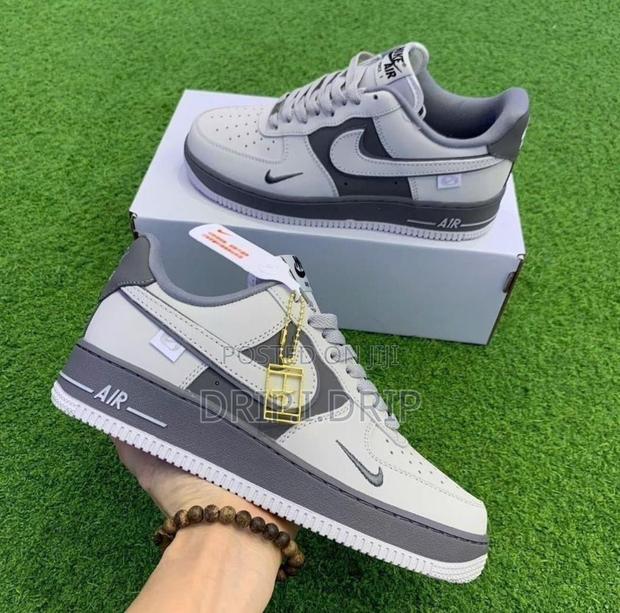 Airforce 1 Black And Gray .Highly Authentic . Comes In Box · Photo 3