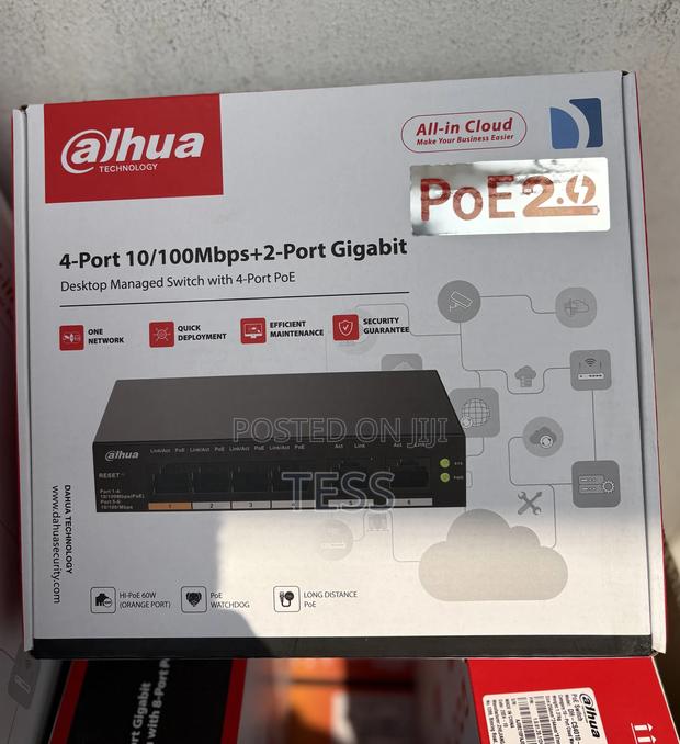Dahua 4port Poe Managed Desktop Switch Dh-Cs4006-4et-60 · Photo 3