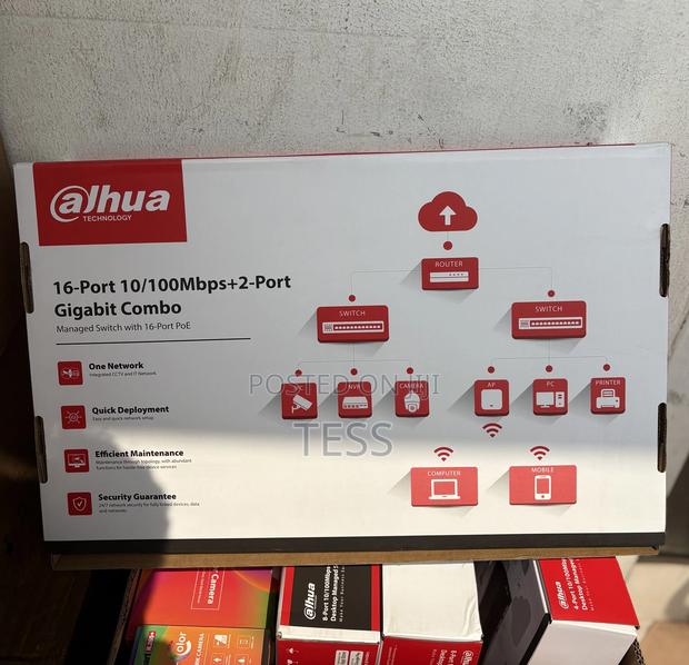 Dahua 16port Poe Cloud Managed Switch Dh-Cs4218-16et-240 · Photo 2