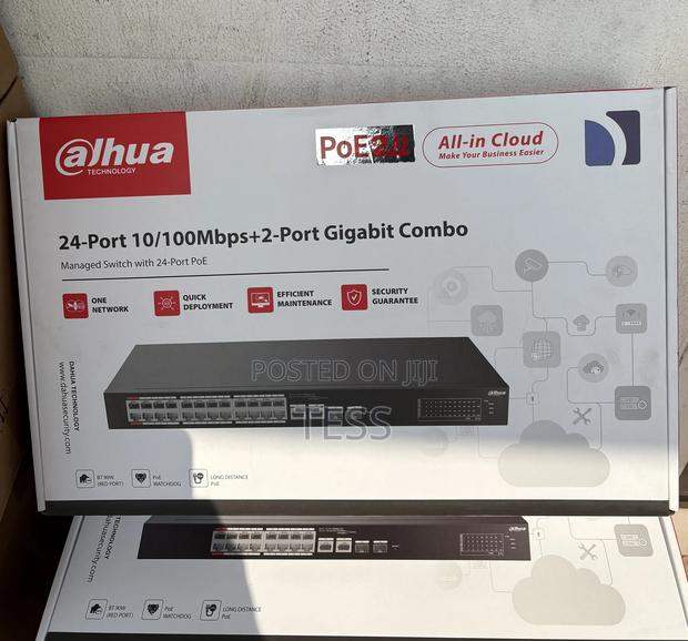 Dahua 24port Poe Cloud Managed Switch Dh-Cs4226-24et-375 · Photo 3