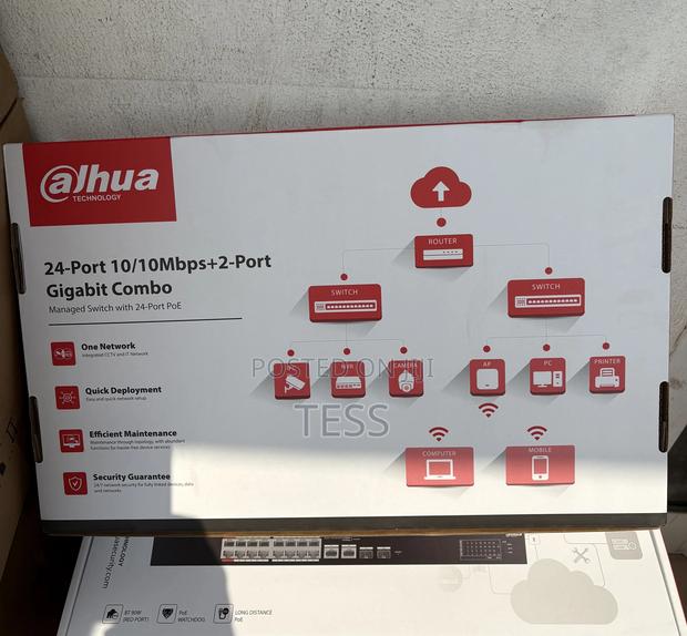 Dahua 24port Poe Cloud Managed Switch Dh-Cs4226-24et-375 · Photo 4