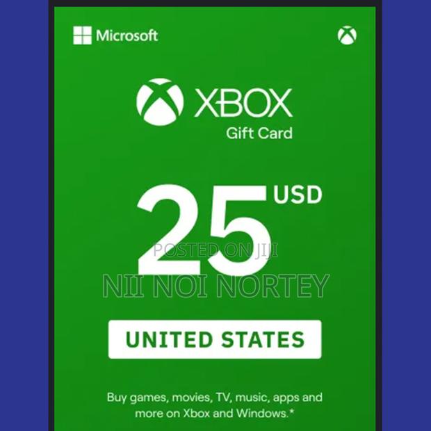$25 Xbox Gift Card