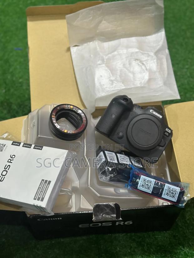 Canon Eos R6 + Ef Adapter // Like New // 8 Months Warranty