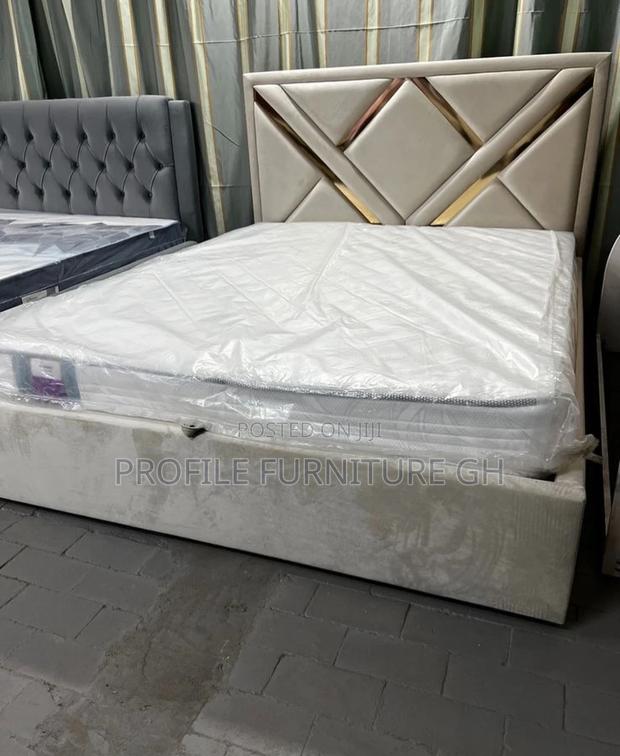 Queen Size Bedframe With Mattress Going for Cool Price · Photo 2